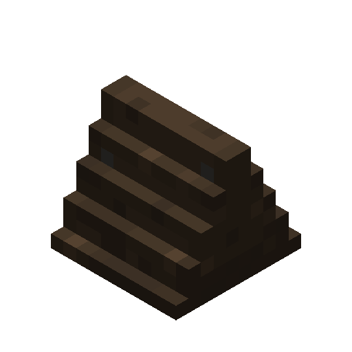 Packed Earth Gable Wedge (Ridge Cap)
