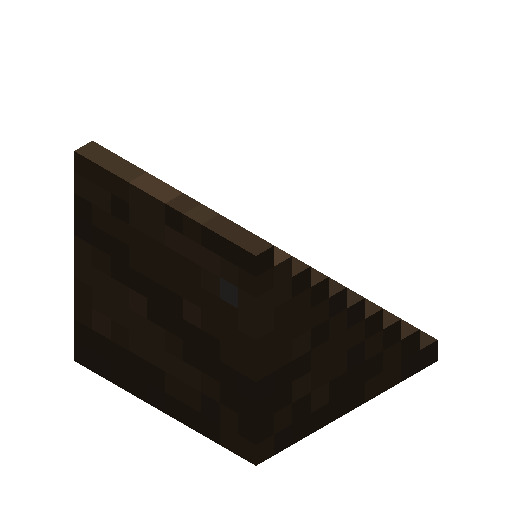 Packed Earth Gable Wedge (45°)