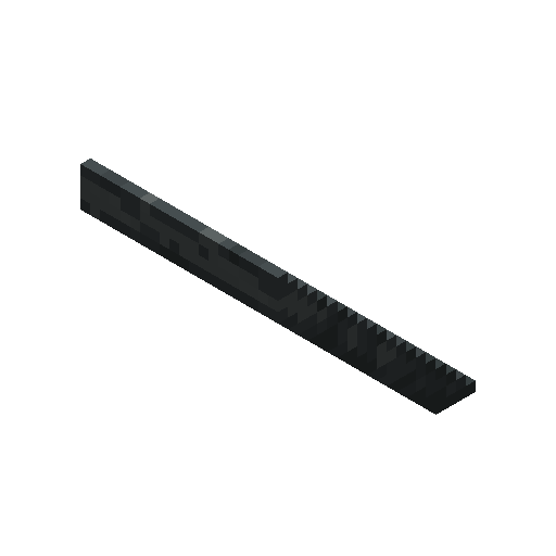 Packed Stone Roof Slope (45°)