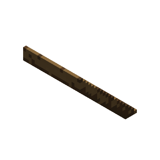Wood Plank Roof Slope (45°)